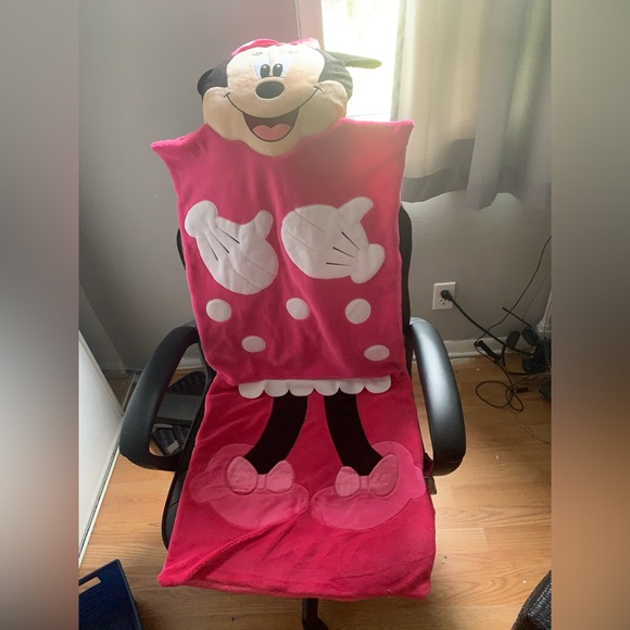 Disney Minnie Mouse Throw Blanket Fleece - Picture 4 of 5